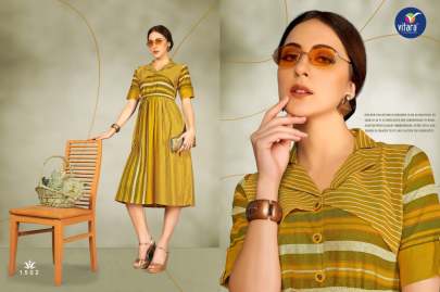 Vitara Crysta Kurti Wholesale Catalog 6 Pcs