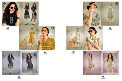 Vitara Crysta Kurti Wholesale Catalog 6 Pcs