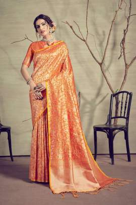 YNF Anjuman Silk Saree Sari