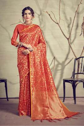 YNF Anjuman Silk Saree Sari