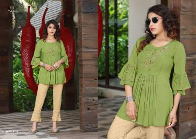 Yami Fashion Has Launched new Top  With Pant  collection