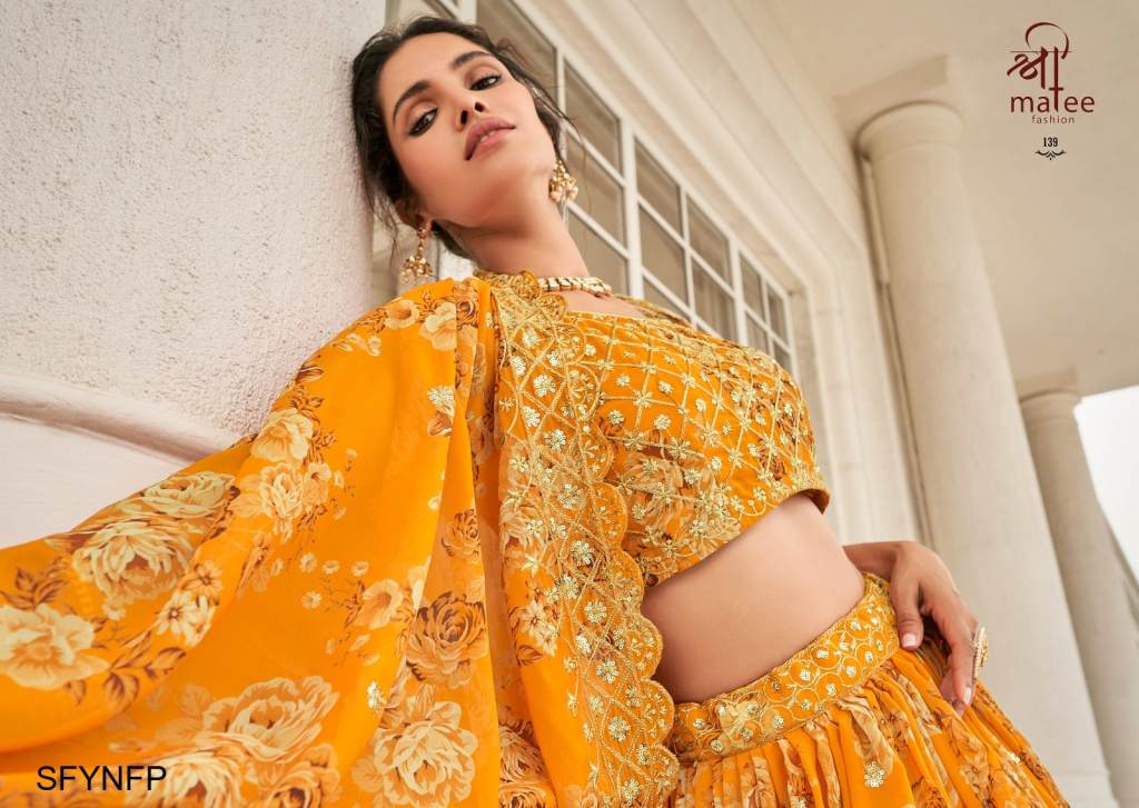 Yellow Digital Floral Printed Lehenga Choli Designs Online - Custom  Measurement-Stitched | Classy dress, Designer lehenga choli, Ceremony  dresses